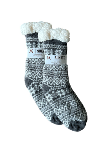 Sukats® Huissokken | 1, 3 of 6 Paar | Anti-slip sokken | Kerstsokken | Fluffy Sokken | Slofsokken | Verwarmde Sokken | Meerdere Kleuren