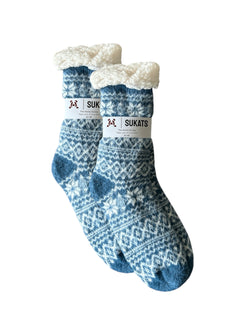 Sukats® Huissokken | 1, 3 of 6 Paar | Anti-slip sokken | Kerstsokken | Fluffy Sokken | Slofsokken | Verwarmde Sokken | Meerdere Kleuren