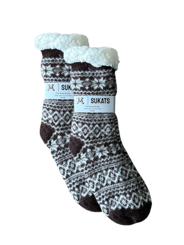 Sukats® Huissokken | 1, 3 of 6 Paar | Anti-slip sokken | Kerstsokken | Fluffy Sokken | Slofsokken | Verwarmde Sokken | Meerdere Kleuren