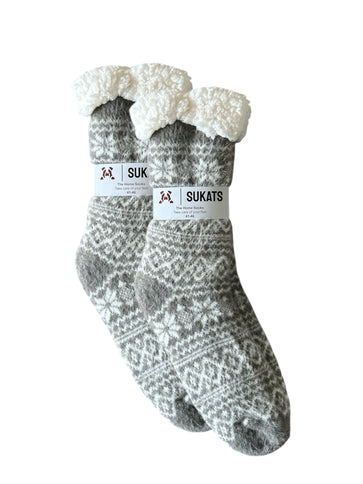 Sukats® Huissokken | 1, 3 of 6 Paar | Anti-slip sokken | Kerstsokken | Fluffy Sokken | Slofsokken | Verwarmde Sokken | Meerdere Kleuren