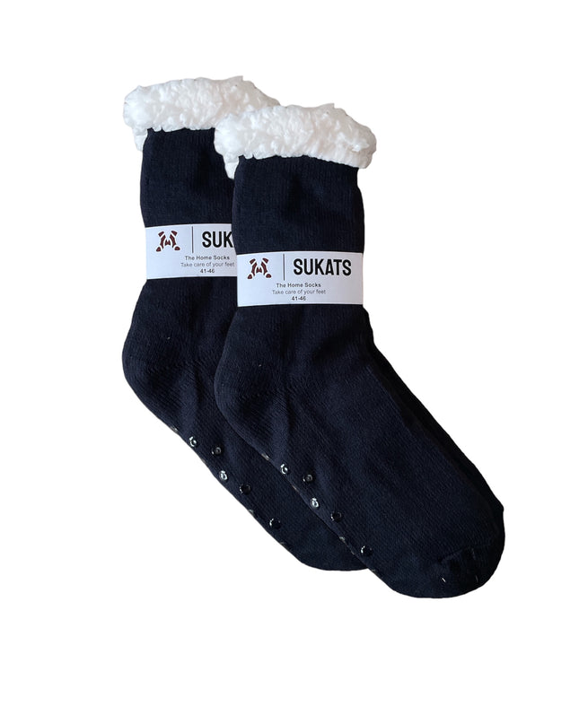 Sukats® Huissokken | Anti-slip sokken | Kerstsokken | Fluffy Sokken | Slofsokken | Verwarmde Sokken | 1, 3 of 6 Paar | Meerdere Kleuren
