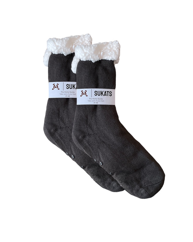 Sukats® Huissokken | Anti-slip sokken | Kerstsokken | Fluffy Sokken | Slofsokken | Verwarmde Sokken | 1, 3 of 6 Paar | Meerdere Kleuren