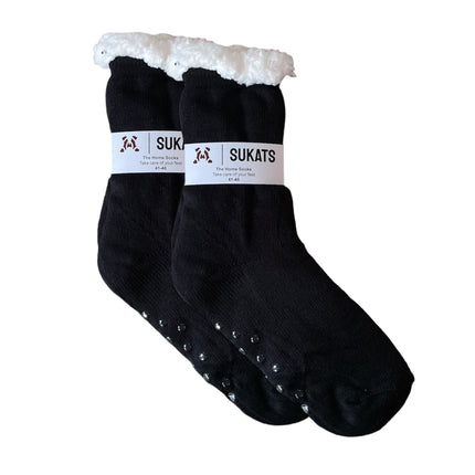 Sukats® Huissokken | Anti-slip sokken | Kerstsokken | Fluffy Sokken | Slofsokken | Verwarmde Sokken | 1, 3 of 6 Paar | Meerdere Kleuren
