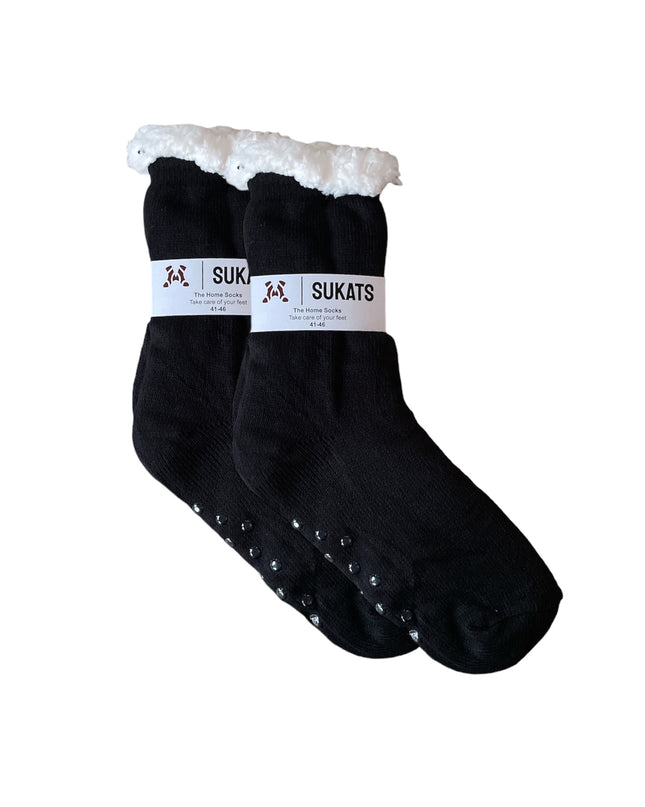 Sukats® Huissokken | Anti-slip sokken | Kerstsokken | Fluffy Sokken | Slofsokken | Verwarmde Sokken | 1, 3 of 6 Paar | Meerdere Kleuren