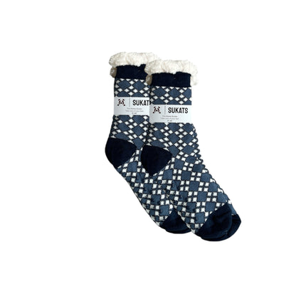 Sukats® Huissokken | Anti-slip sokken | Kerstsokken | Fluffy Sokken | Slofsokken | Verwarmde Sokken | 1, 3 of 6 Paar | Meerdere Kleuren