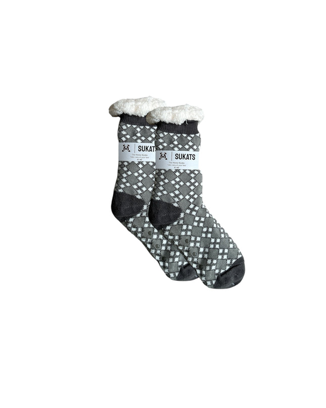 Sukats® Huissokken | Anti-slip sokken | Kerstsokken | Fluffy Sokken | Slofsokken | Verwarmde Sokken | 1, 3 of 6 Paar | Meerdere Kleuren