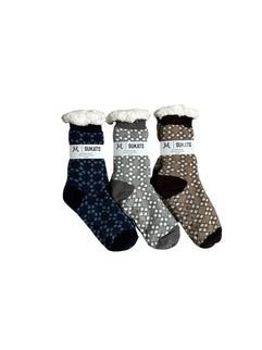 Sukats® Huissokken | 1, 3 of 6 Paar | Anti-slip sokken | Kerstsokken | Fluffy Sokken | Slofsokken | Verwarmde Sokken | Meerdere Kleuren