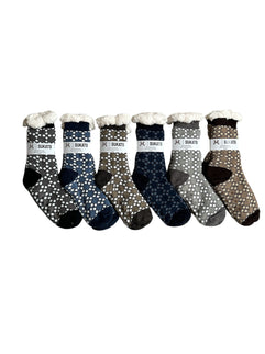 Sukats® Huissokken | 1, 3 of 6 Paar | Anti-slip sokken | Kerstsokken | Fluffy Sokken | Slofsokken | Verwarmde Sokken | Meerdere Kleuren