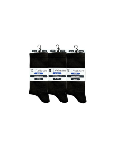 Vellustro® Marbella M7 Tennis- en Padelsokken | 3 of 6 Paar | Naadloos | Hardloopsokken