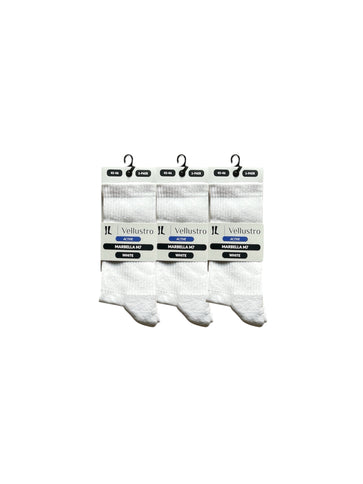 Vellustro® Marbella M7 Tennis- en Padelsokken | 3 of 6 Paar | Naadloos | Hardloopsokken