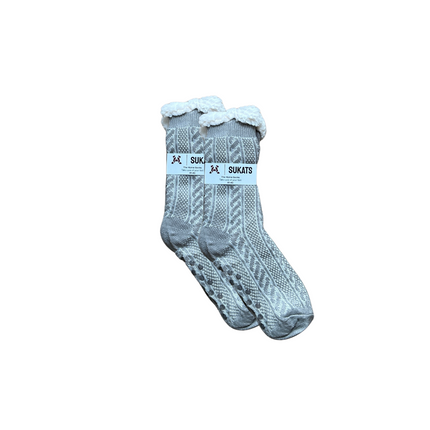 Sukats® Huissokken | Anti-slip sokken | Kerstsokken | Fluffy Sokken | Slofsokken | Verwarmde Sokken | 1, 3 of 6 Paar | Meerdere Kleuren