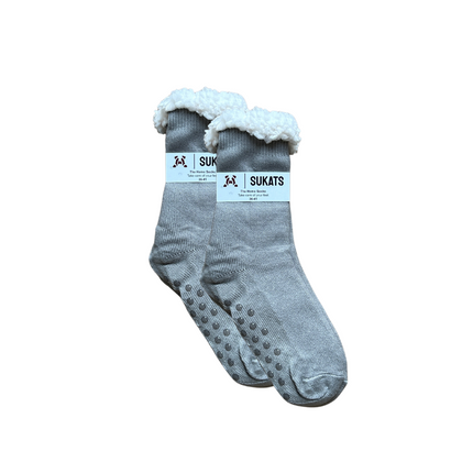 Sukats® Huissokken | Anti-slip sokken | Kerstsokken | Fluffy Sokken | Slofsokken | Verwarmde Sokken | 1, 3 of 6 Paar | Meerdere Kleuren