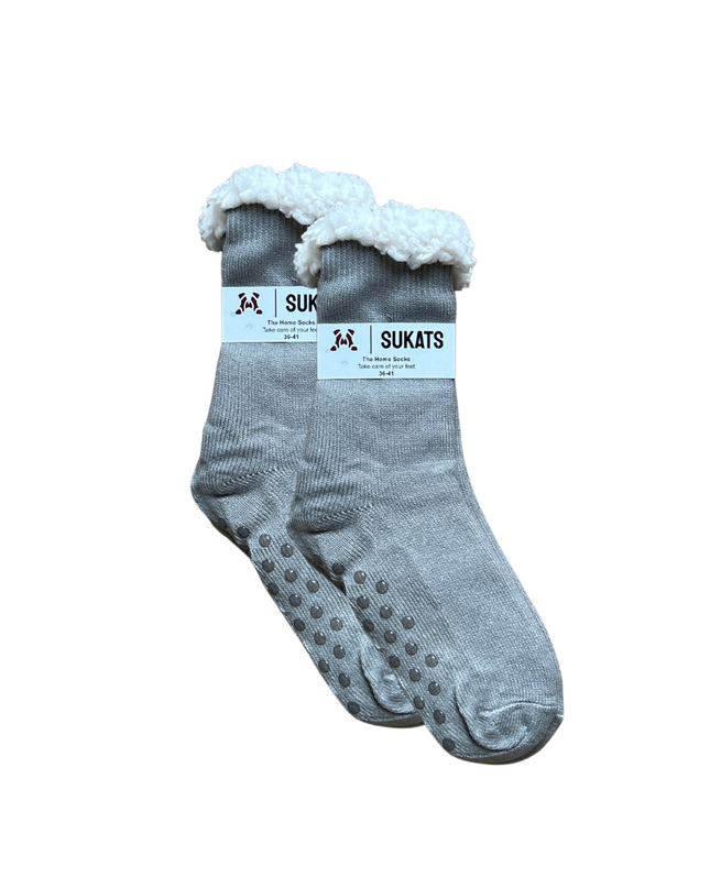 Sukats® Huissokken | Anti-slip sokken | Kerstsokken | Fluffy Sokken | Slofsokken | Verwarmde Sokken | 1, 3 of 6 Paar | Meerdere Kleuren