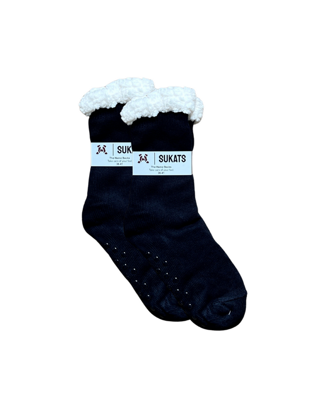 Sukats® Huissokken | Anti-slip sokken | Kerstsokken | Fluffy Sokken | Slofsokken | Verwarmde Sokken | 1, 3 of 6 Paar | Meerdere Kleuren