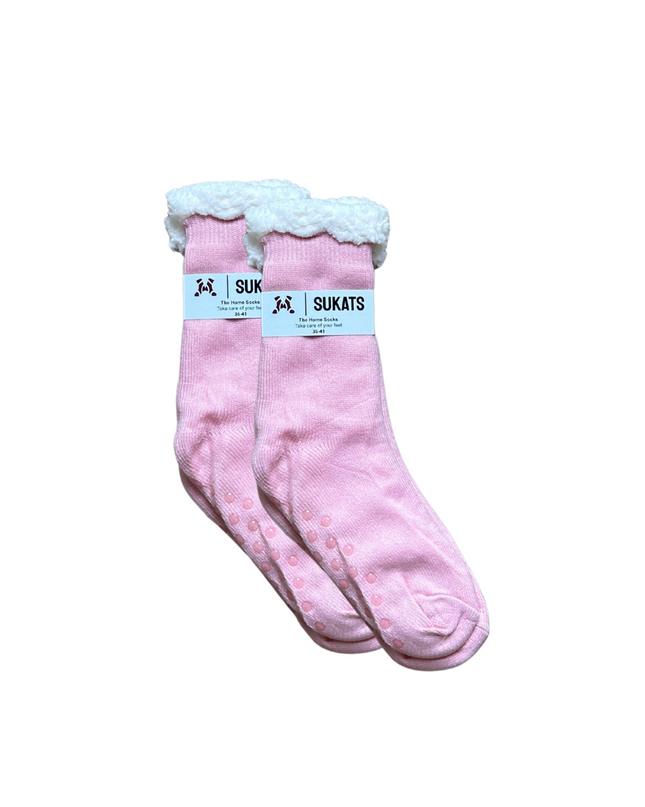 Sukats® Huissokken | Anti-slip sokken | Kerstsokken | Fluffy Sokken | Slofsokken | Verwarmde Sokken | 1, 3 of 6 Paar | Meerdere Kleuren