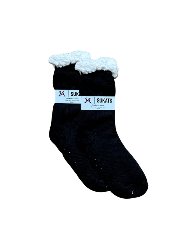 Sukats® Huissokken | Anti-slip sokken | Kerstsokken | Fluffy Sokken | Slofsokken | Verwarmde Sokken | 1, 3 of 6 Paar | Meerdere Kleuren