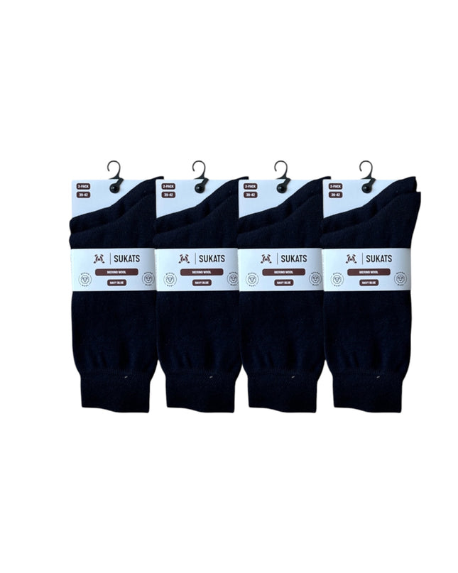 Sukats® Merino Wollen Sokken | 8 Paar | Met of zonder badstofzool