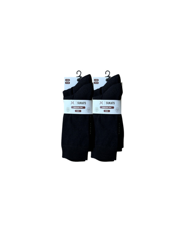 Sukats® Merino Wollen Sokken | 8 Paar | Met of zonder badstofzool